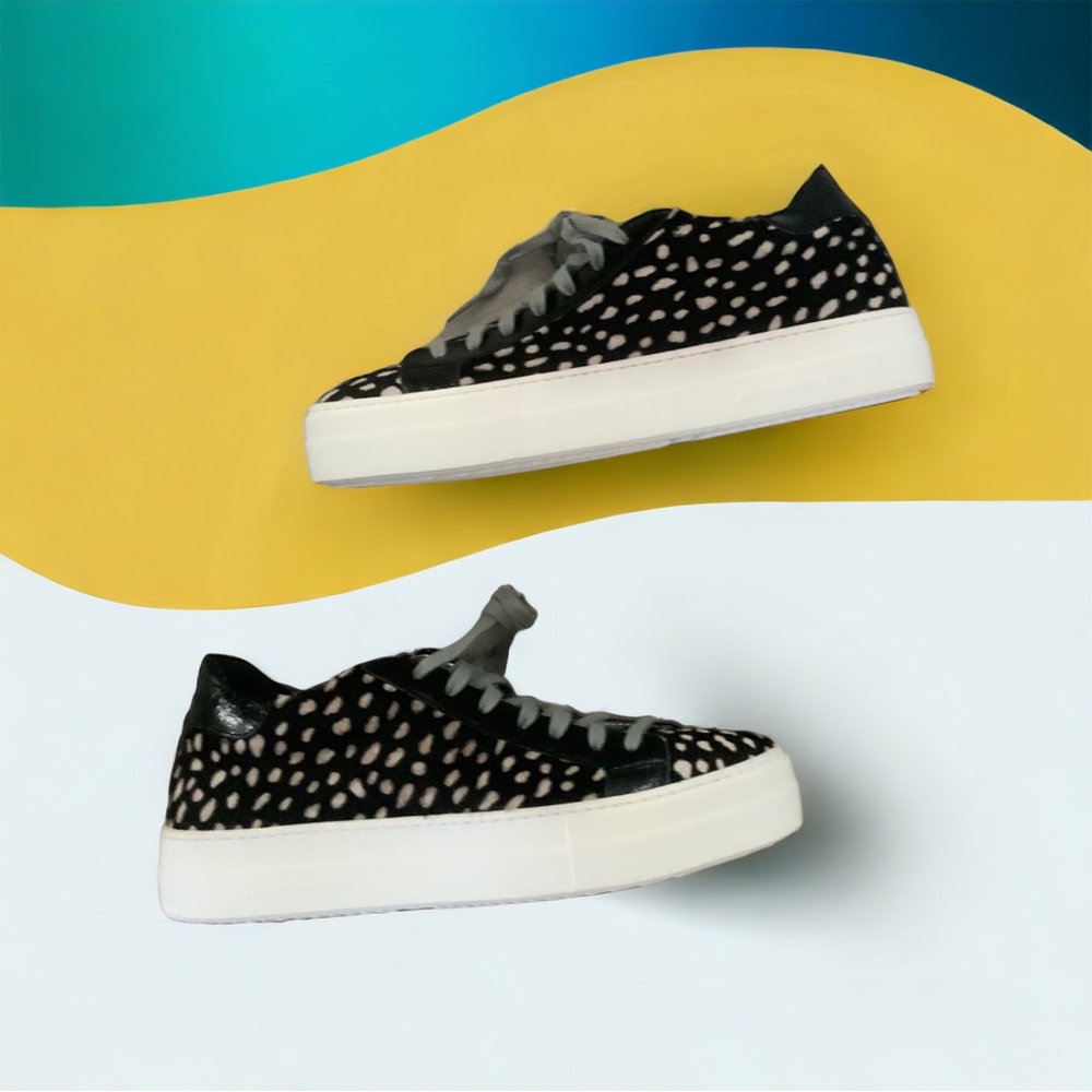 Nib P448 John Calf Hair Sneakers Size 40 $315 View 6